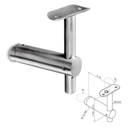 Tube Mount Brackets Handrail Tubing Fittings Brackets